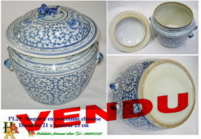 Pot chinois en porcelaine HUL-PL29