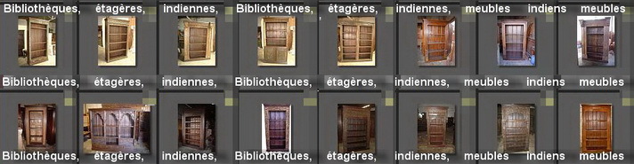 BIBLIOTHEQUES - ETAGERES