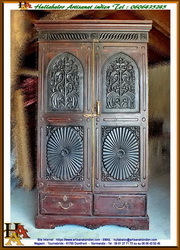 Ancienne armoire penderie indienne JN12-L106