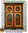 armoire indienne peinte, JN17-JNL020