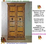 armoire portes anciennes JN17-JNL261